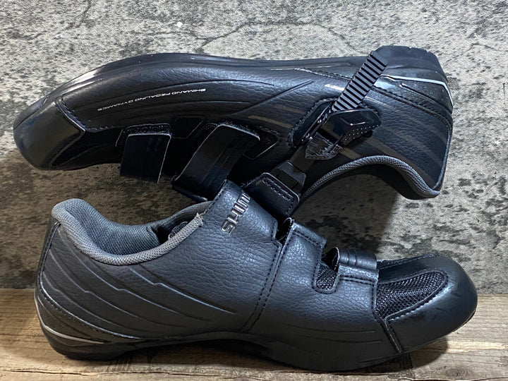 KD759 シマノ SHIMANO RP3 SH-RP300-E L ビンディングシューズ 黒 EU43E
