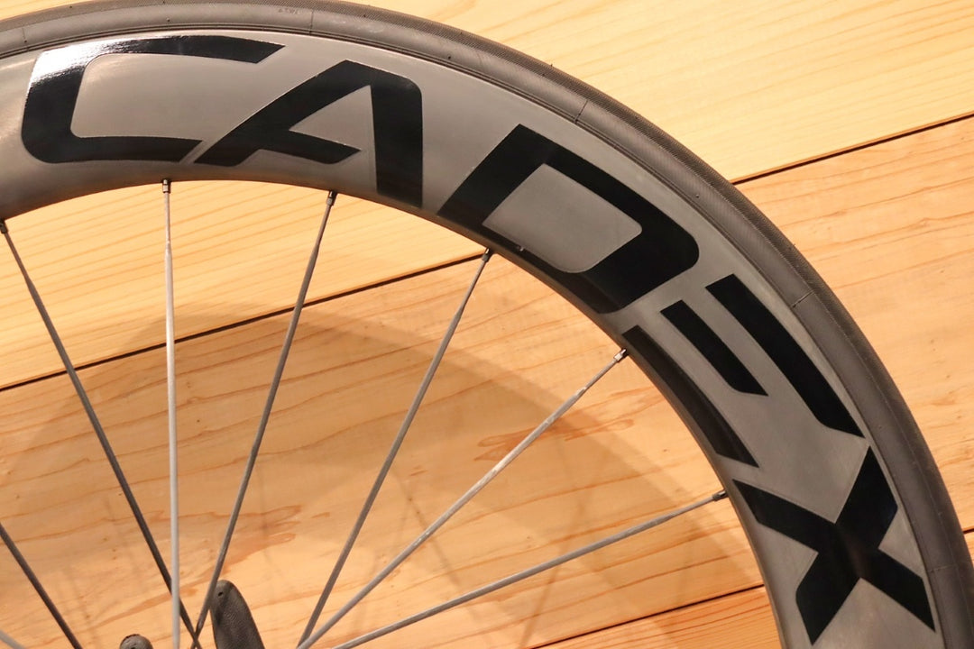 カデックス CADEX 65 DISC TUBELESS カーボン チューブレス ホイールセット シマノ12/11S フックレス 22mm 【千葉店】