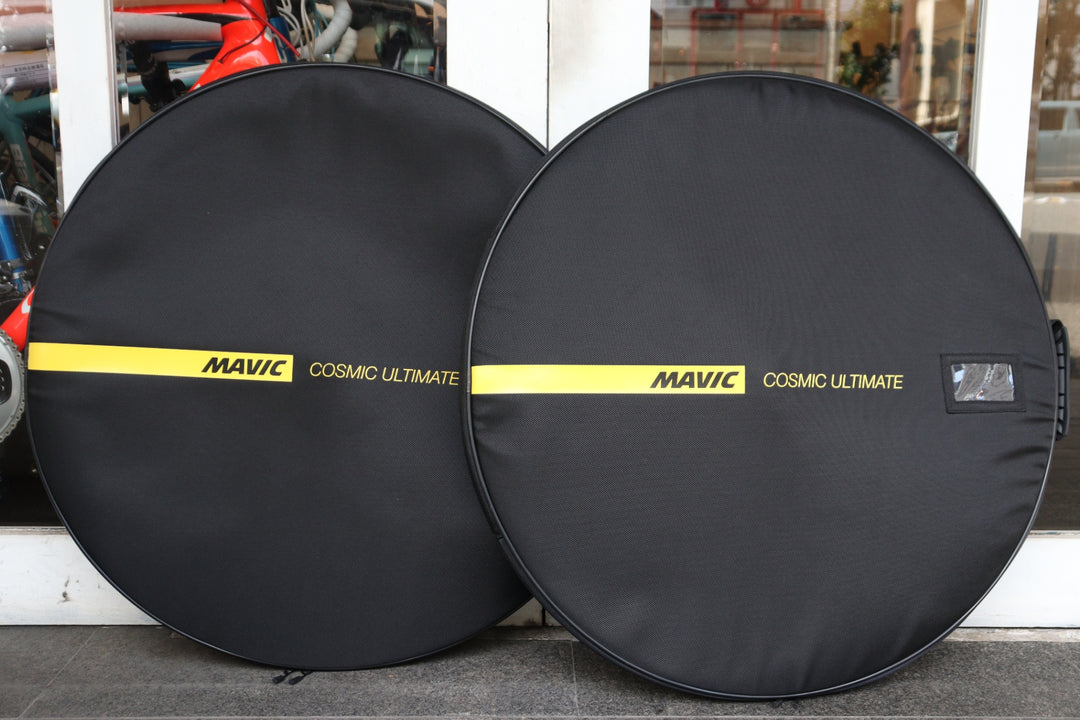 【鬼ベアリング換装！】マヴィック MAVIC COSMIC ULTIMATE 45 DISC UST カーボン チューブレスレディ ホイールセット シマノ11S/12S 19C 【横浜店】