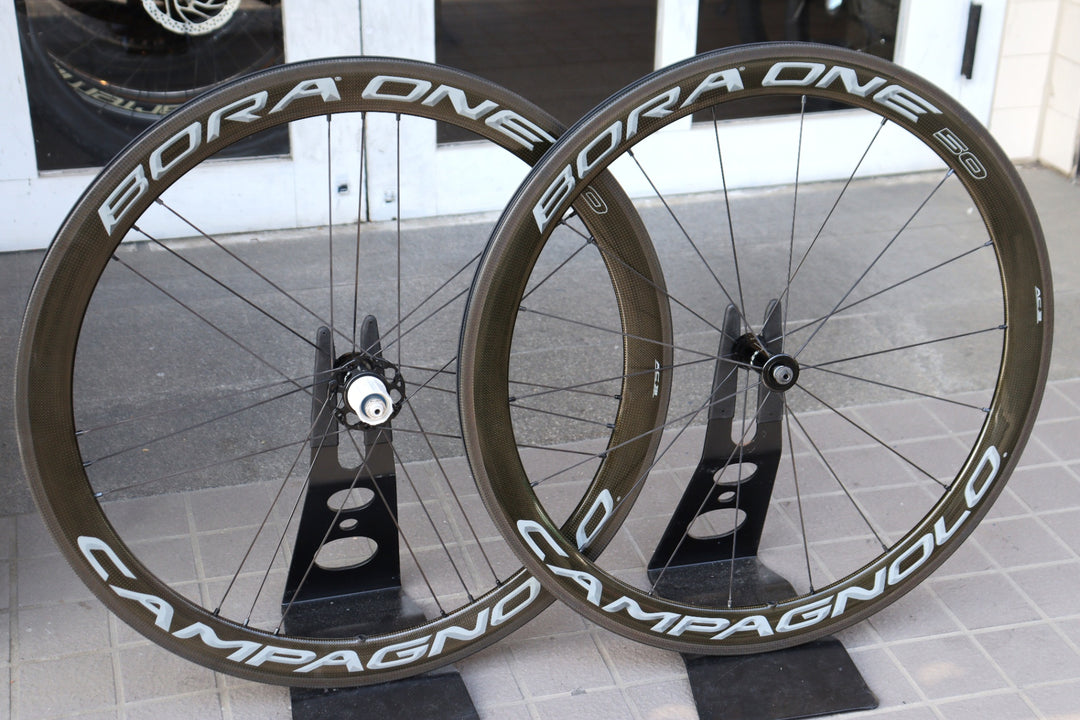 カンパニョーロ CAMPAGNOLO ボーラ ワン BORA ONE 50 カーボン クリンチャー ホイールセット シマノ11/12S 【横浜店】