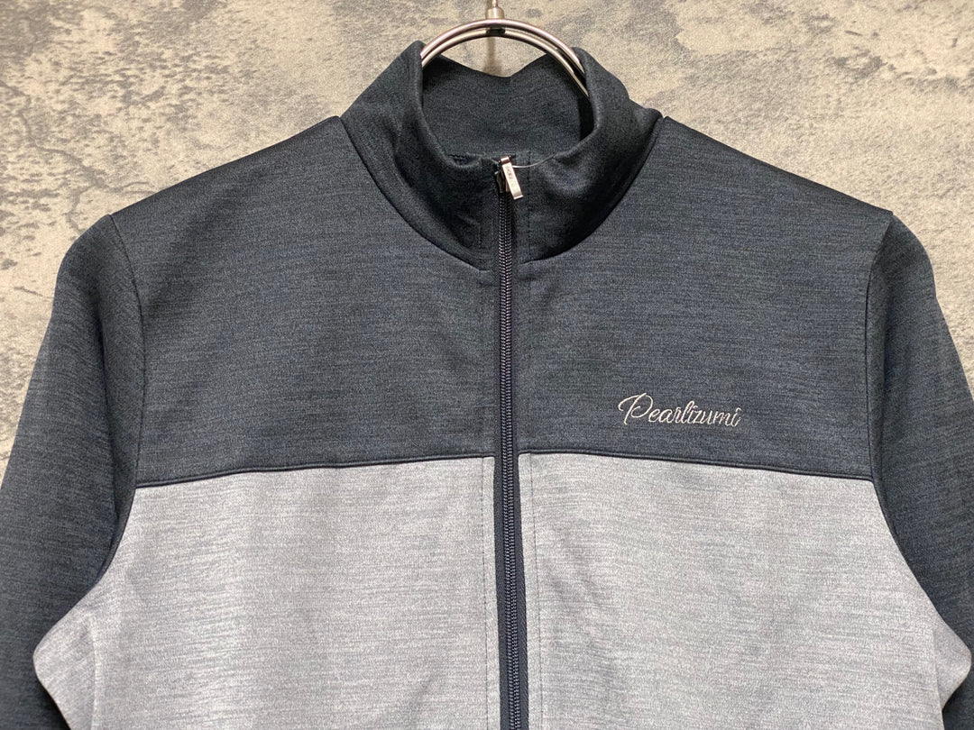 KA050 パールイズミ PEARL iZUMi 長袖 サイクルジャージ グレー サイズ不明 裏起毛