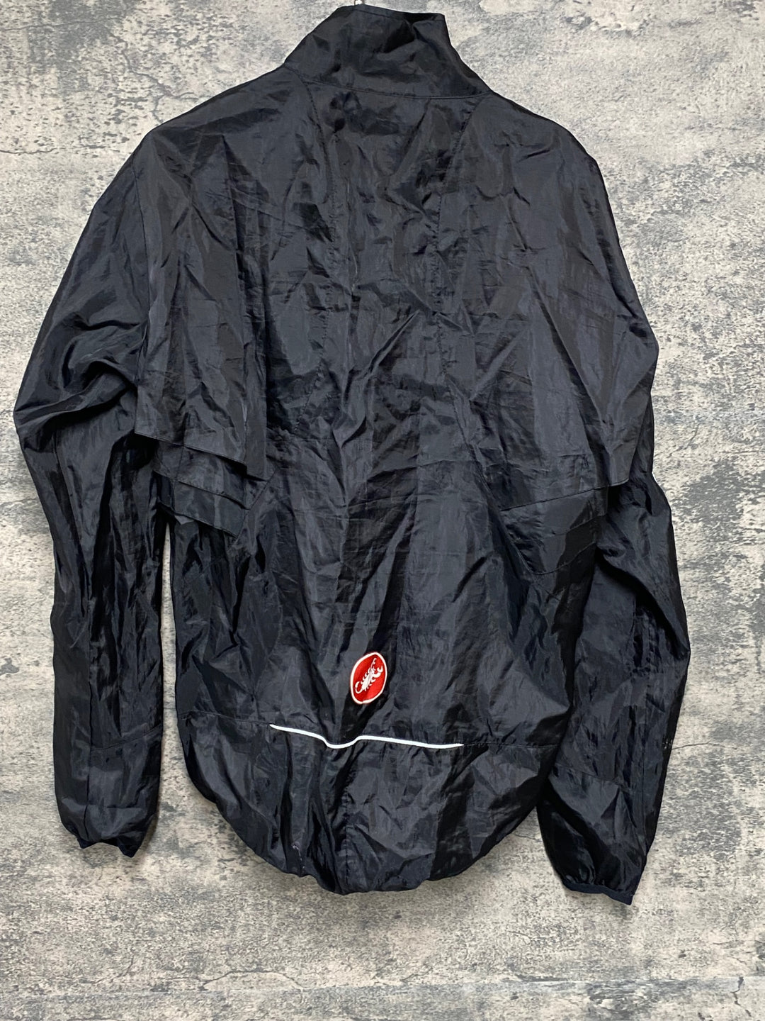 JW625 カステリ CASTELLI 長袖 ウィンドブレーカー 黒 L