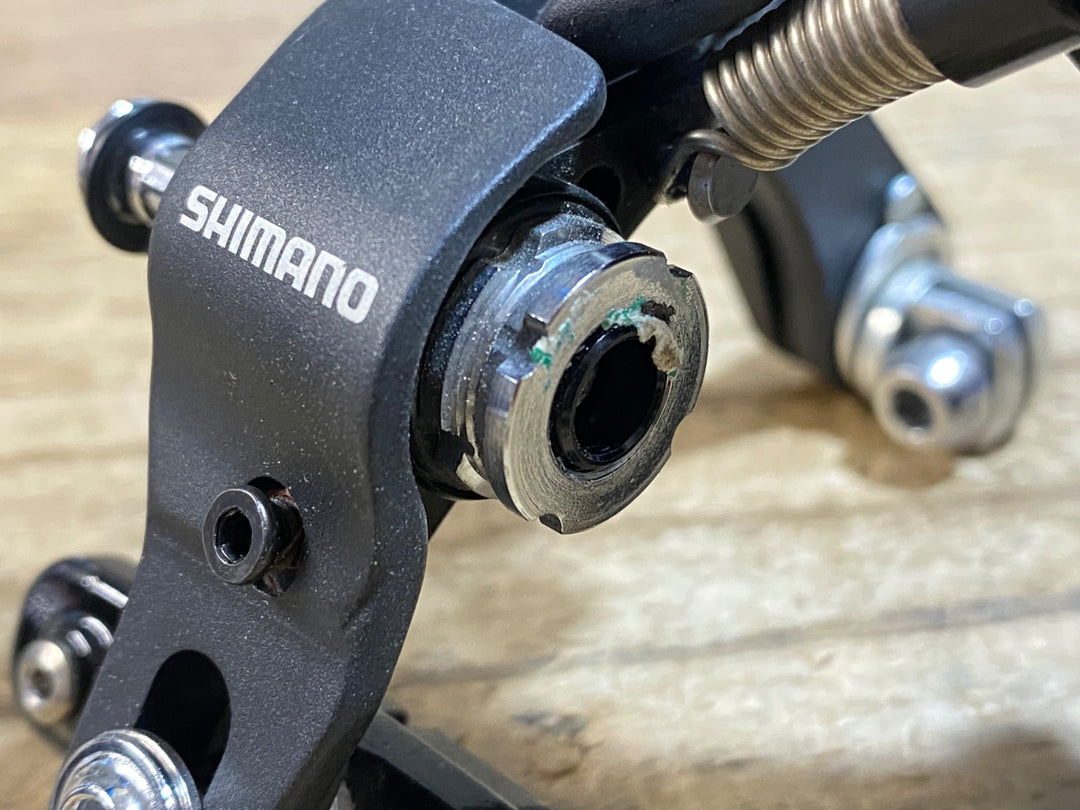 IY325 シマノ SHIMANO アルテグラ ULTEGRA BR-R8110 / BR-R8110RS ダイレクトマウント キャリパーブレーキセット シートステーマウント