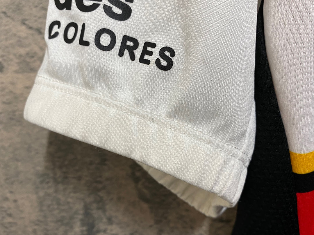 JO849 ルコックスポルティフ le coq sportif 半袖 サイクルジャージ 赤 O