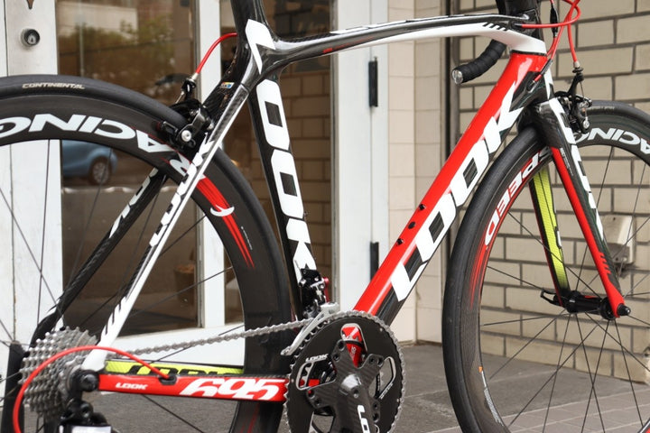 ルック LOOK 695 SR 2013モデル Sサイズ カンパニョーロ アテナ MIX 11S カーボン ロードバイク RACING SPEED TU 【横浜店】