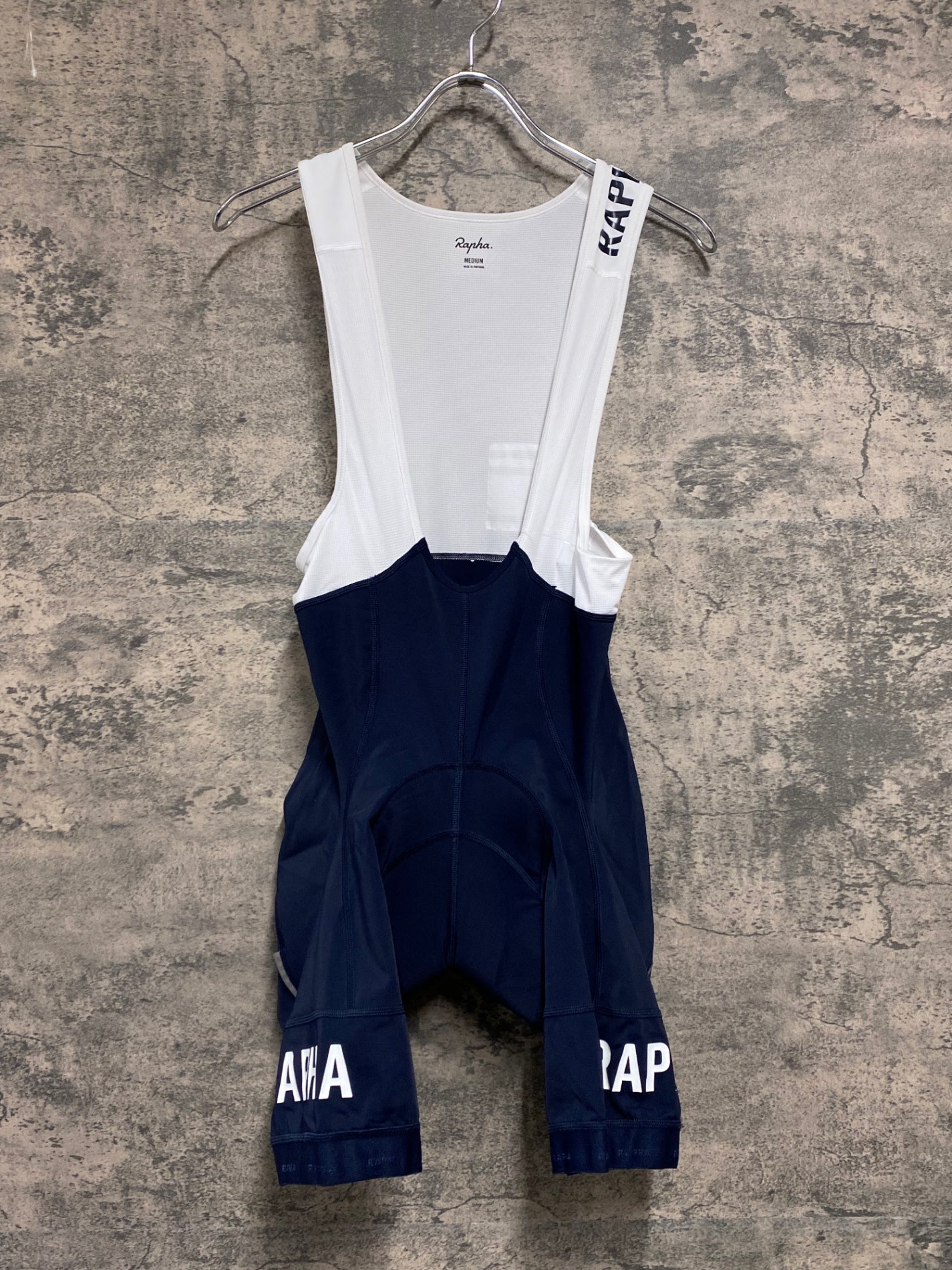JW381 ラファ Rapha PRO TEAM TRAINING BIB SHORTS ビブショーツ 紺 M