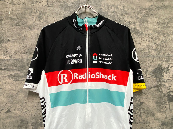 KA003 クラフト CRAFT 半袖 サイクルジャージ 総柄 L RadioShack ※シミ