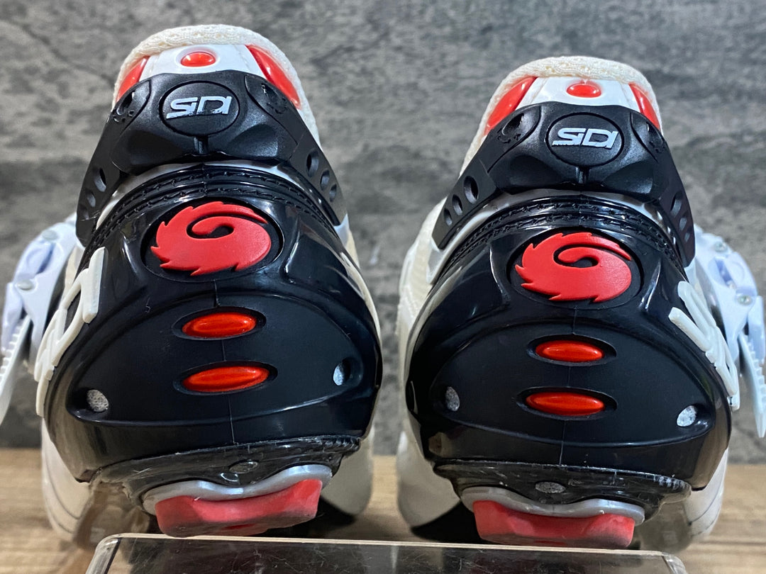 JS022 シディ SIDI GENIUS ビンディングシューズ SPD-SL 白 EU44