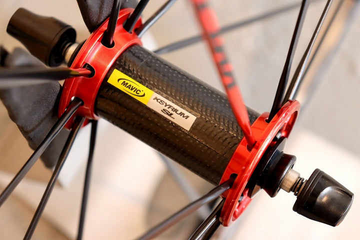 マヴィック MAVIC キシリウム KSYRIUM SL アルミ クリンチャー ホイールセット シマノ12S/11S 15C 【千葉店】