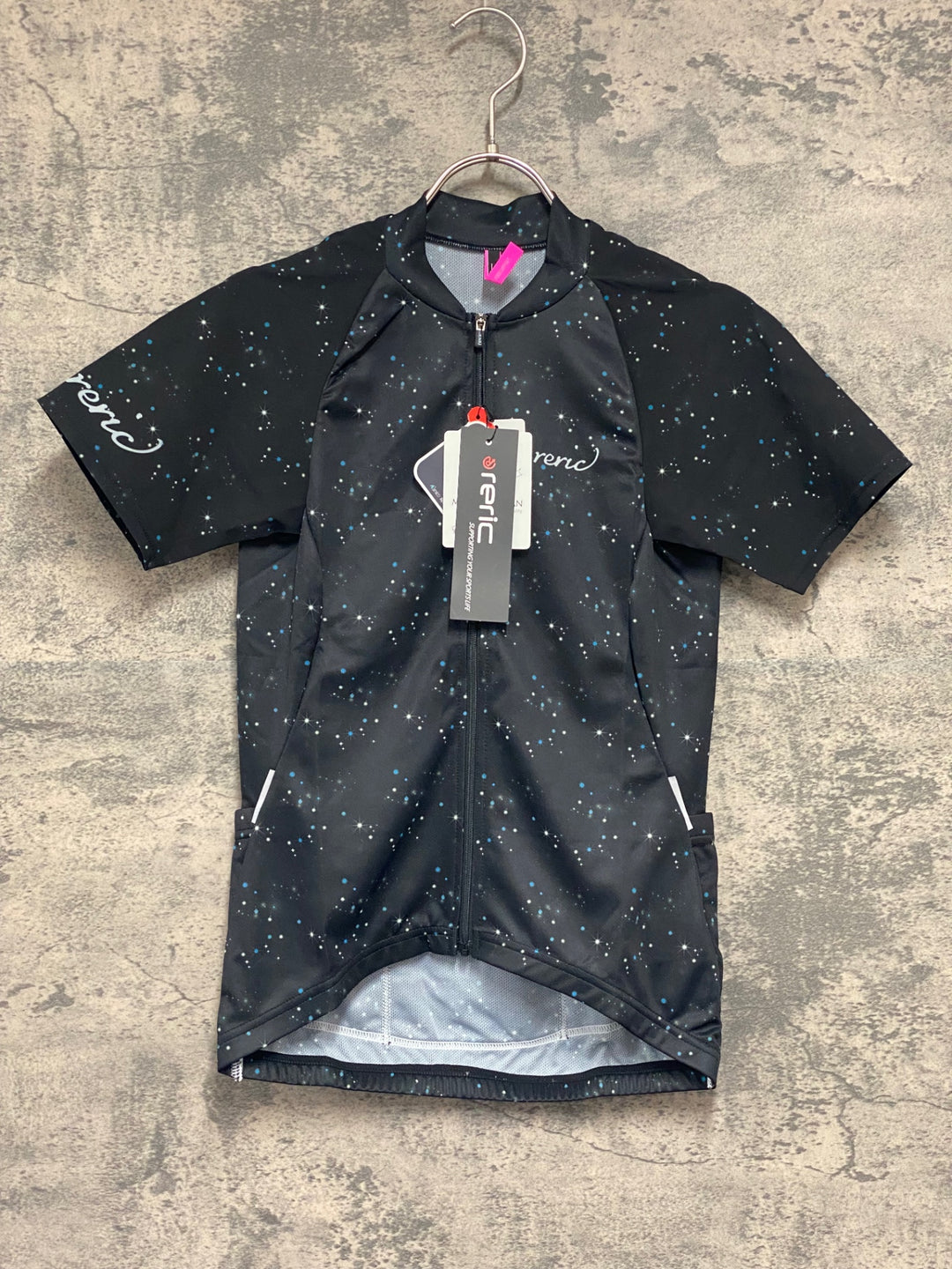JV978 レリック reric Women's Himalia SS Jersey 半袖 サイクルジャージ 黒 S レディース