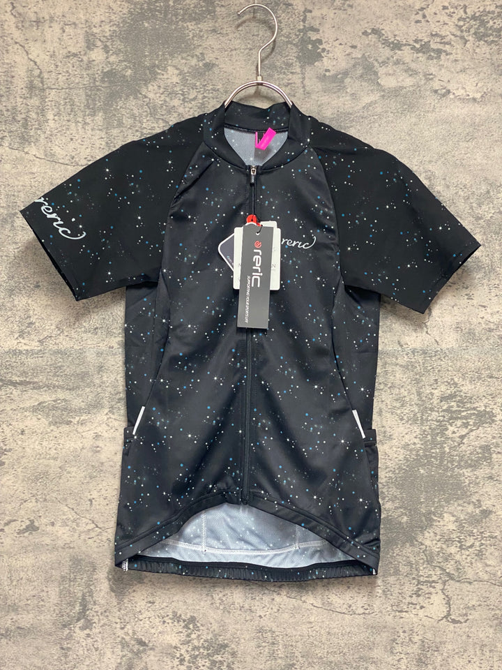 JV978 レリック reric Women's Himalia SS Jersey 半袖 サイクルジャージ 黒 S レディース