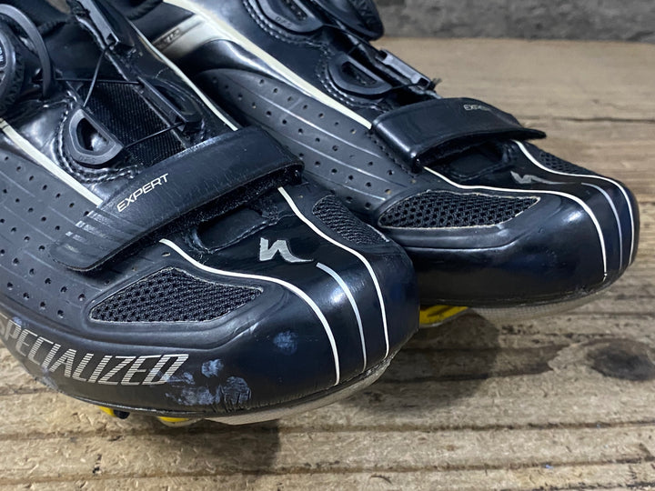 KD974 スペシャライズド SPECIALIZED Expert Rd ビンディングシューズ 黒 EU43