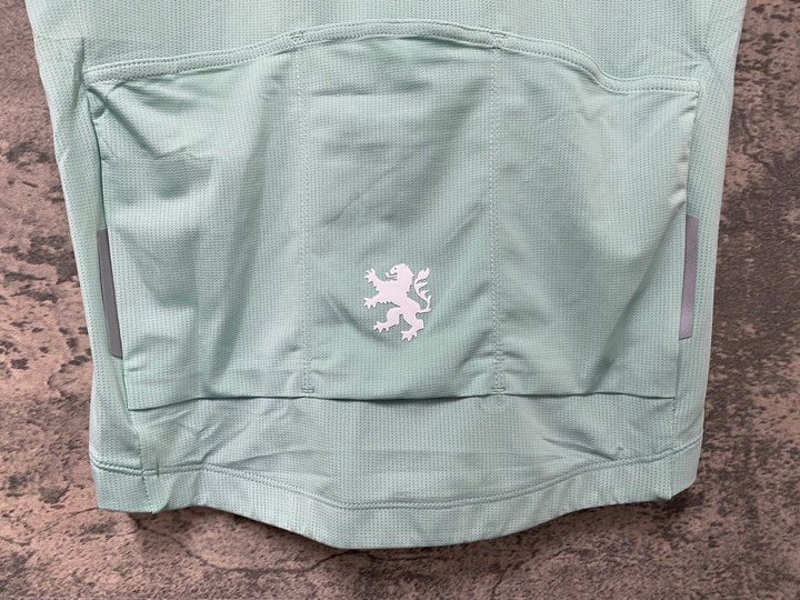 JH596 リオンドカペルミュール Lion de KAPELMUUR レディース 半袖 サイクルジャージ 緑 M