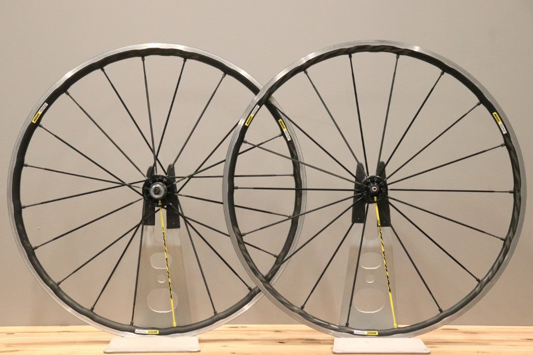 訳アリ マヴィック MAVIC キシリウム KSYRIUM PRO SL アルミ クリンチャー ホイールセット シマノ11/12S 15C 【仙台店】