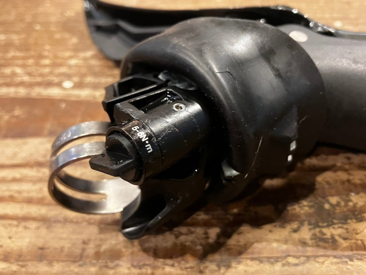 JH734 シマノ SHIMANO ティアグラ Tiagra ST-4720 STIレバー 2x10s ※ブラケット割れ、オイル漏れのためジャンク