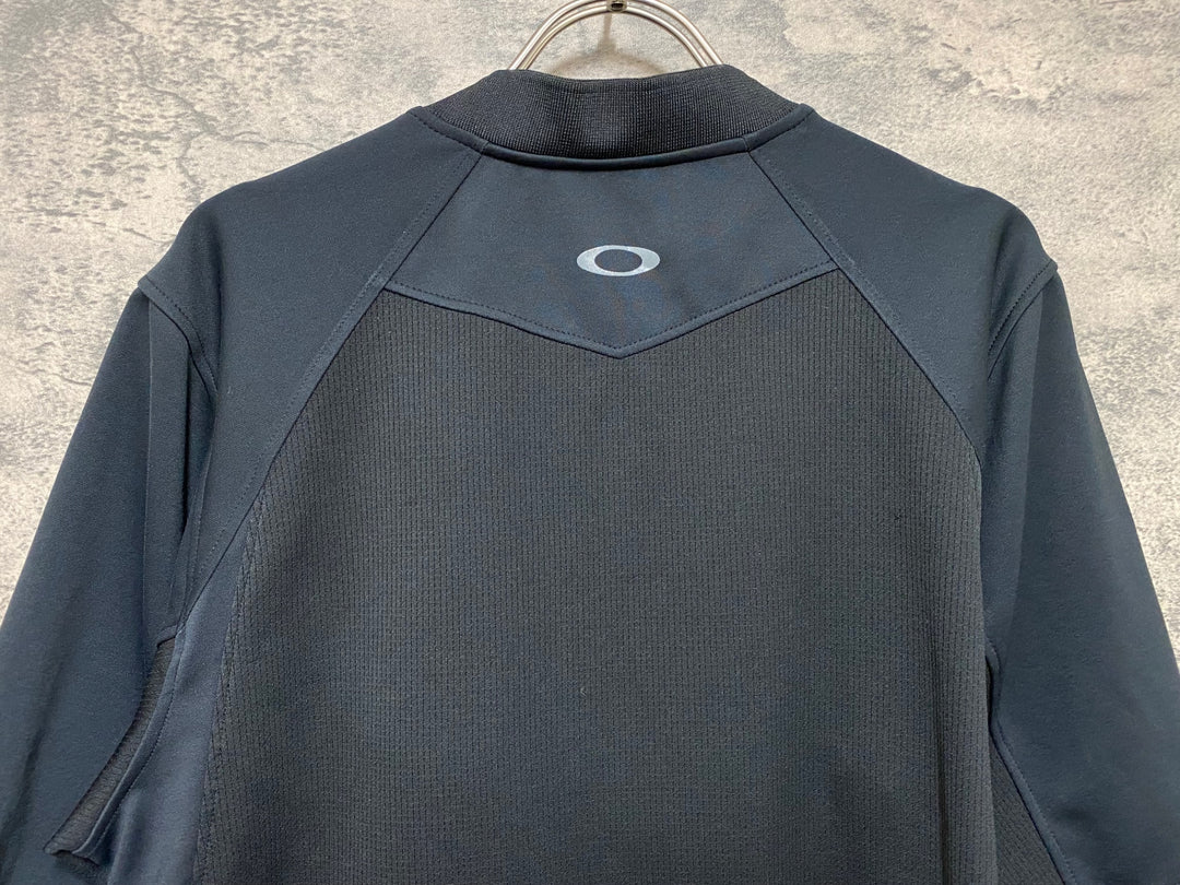 JL166 オークリー OAKLEY 半袖 シャツ 黒 Ｍ