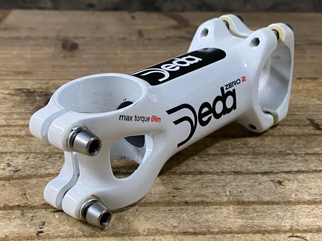 KP069 デダ Deda ZERO 2 アルミステム 白 Φ31.8 OS 100mm