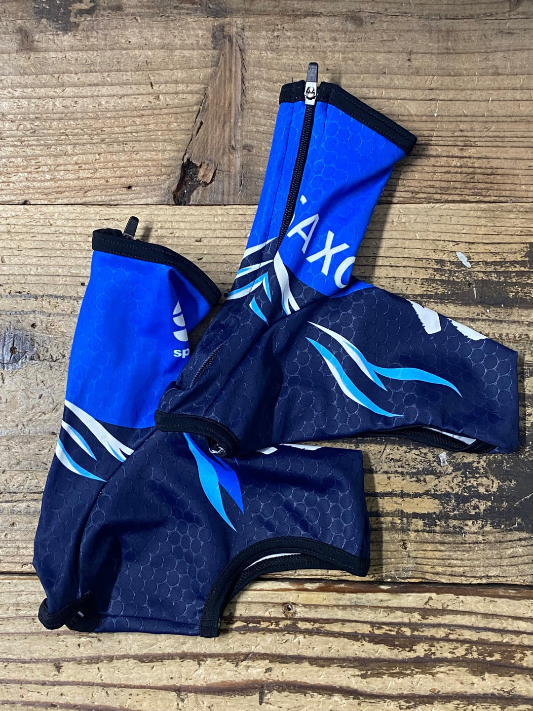 KJ779 スポーツフル sportful シューズカバー 青 紺 M SAXO