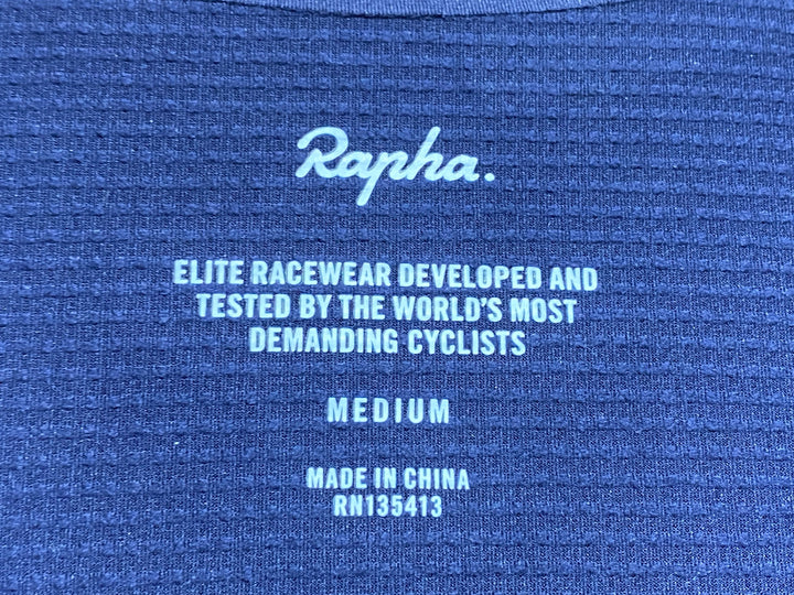 KA620 ラファ Rapha MEN'S PRO TEAM LONG SLEEVE THERMAL JERSEY 長袖 サイクルジャージ ネイビー M