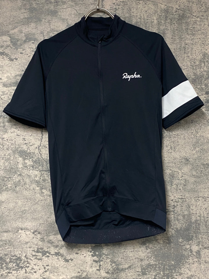 JX114 ラファ Rapha CORE JERSEY 半袖 サイクルジャージ 黒 S