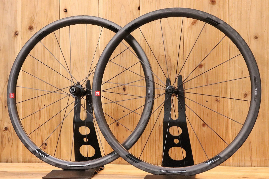 【未使用品!!】 3T オルビス ORBIS II T35 LTD カーボン チューブラー ホイールセット シマノ 11S/12S 【芦屋店】