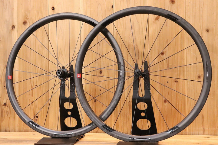 【未使用品!!】 3T オルビス ORBIS II T35 LTD カーボン チューブラー ホイールセット シマノ 11S/12S 【芦屋店】