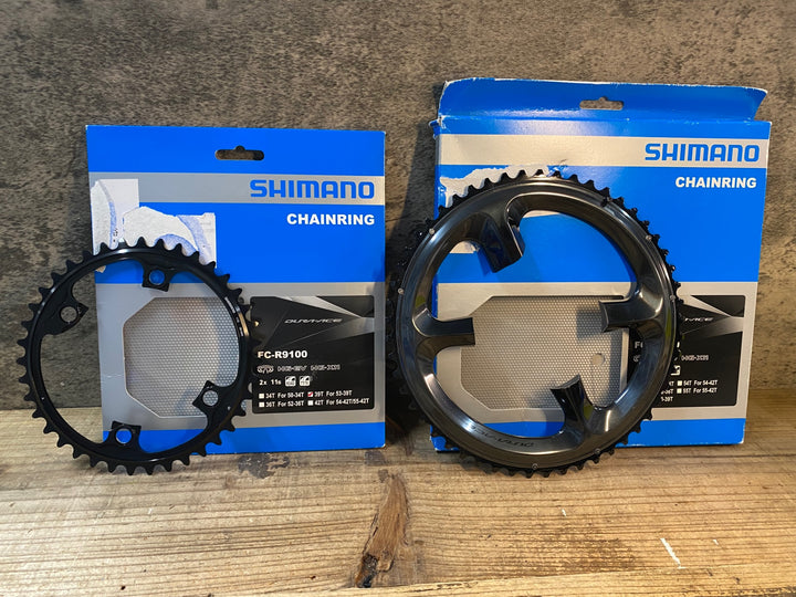 JK384 シマノ SHIMANO デュラエース DURA-ACE FC-R9100 チェーンリングセット 53/39T