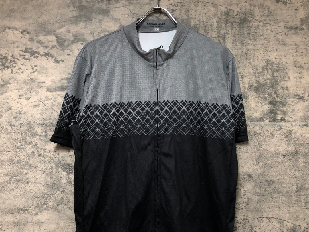 JW272 パールイズミ PEARL iZUMi 半袖 サイクルジャージ グレー 黒 XL