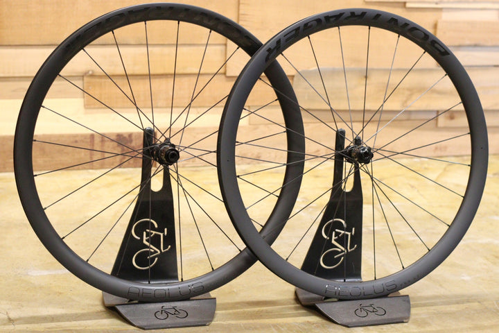 ボントレガー BONTRAGER アイオロス プロ AEOLUS PRO 37 DISC カーボン チューブレスレディ ホイールセット シマノ 12/11S 【立川店】