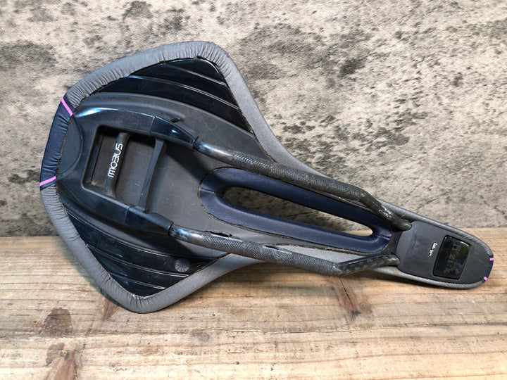 JD525 フィジーク fizik ルーチェ LUCE サドル ブラック ピンク Large 155mm カーボンレール ※リアキャップ欠品