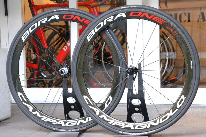 カンパニョーロ CAMPAGNOLO ボーラワン BORA ONE 50 カーボン チューブラー ホイールセット シマノ11/12S 【横浜店】