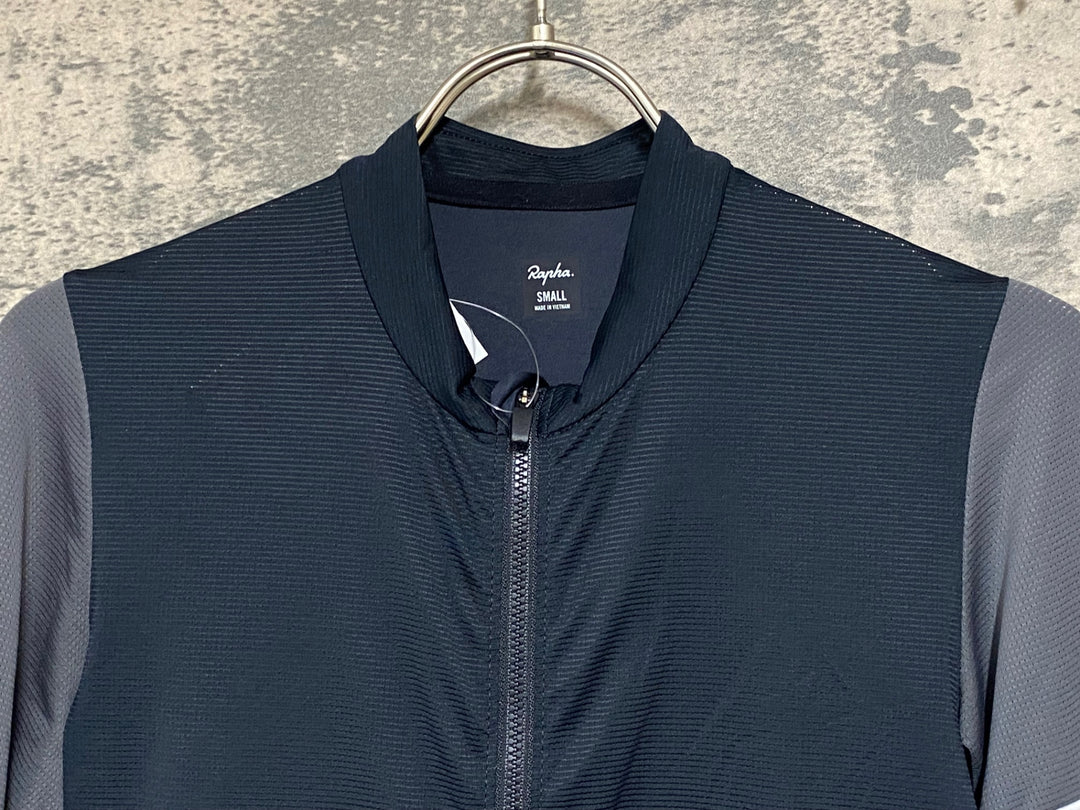 JJ810 ラファ Rapha PRO TEAM TRAINING JERSEY 半袖 サイクルジャージ サイクルジャージ 黒 S
