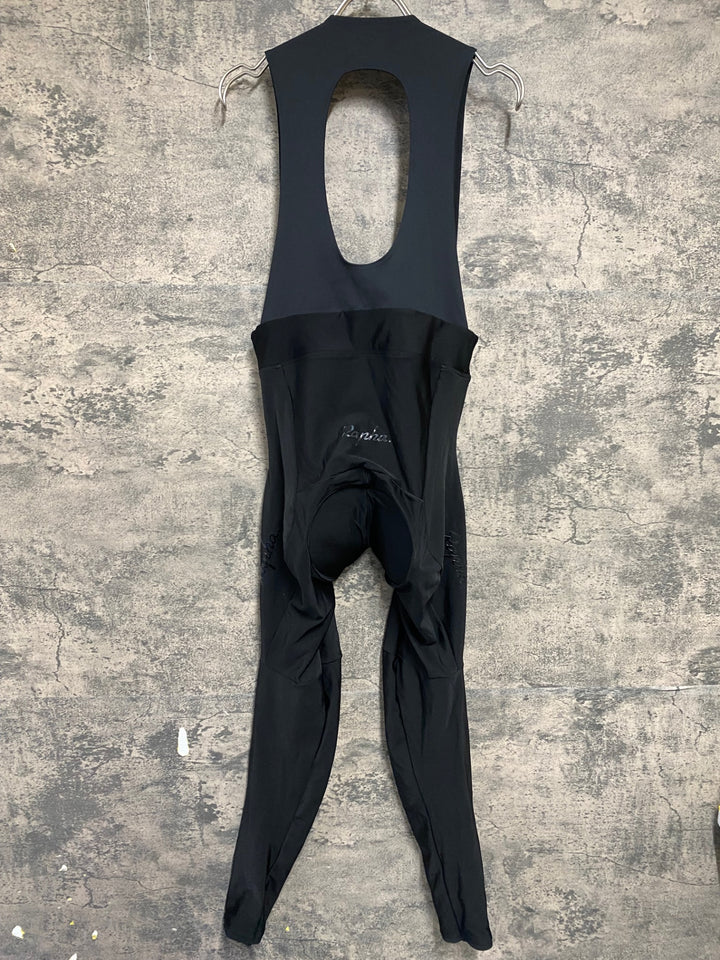 KJ131 ラファ Rapha CORE WINTER TIGHTS WITH PAD ビブタイツ 黒 M 裏起毛