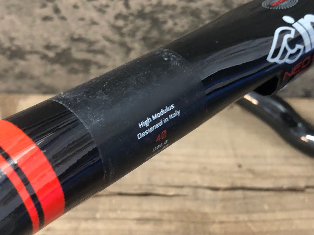 JQ543 チネリ cinelli neo morphe カーボンドロップハンドル 黒 Φ31.8 400mm
