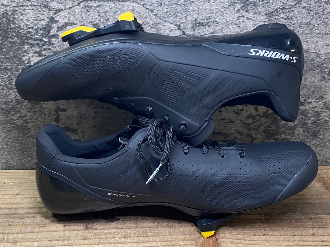 JJ904 スペシャライズド SPECIALIZED S-WORKS TORCH LACE ビンディングシューズ EU40 SPD-SL ブラック