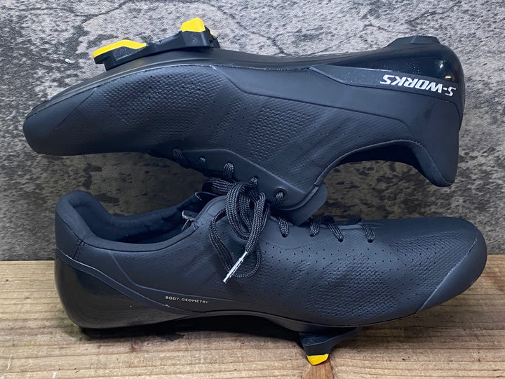 JJ904 スペシャライズド SPECIALIZED S-WORKS TORCH LACE ビンディングシューズ EU40 SPD-SL ブラック