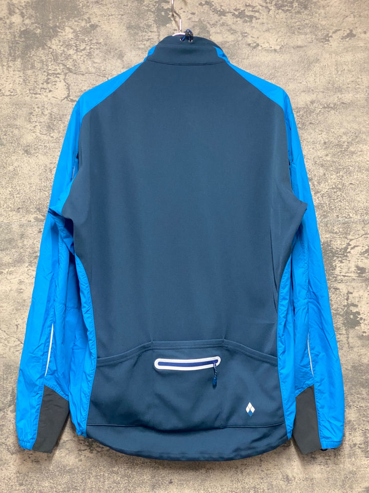 JZ969 モンベル mont-bell 長袖 サイクルジャケット グレー 水色 XL