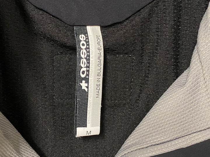 JI978 アソス assos EQUIPE サイクルベスト ジレ 黒 M 裏起毛