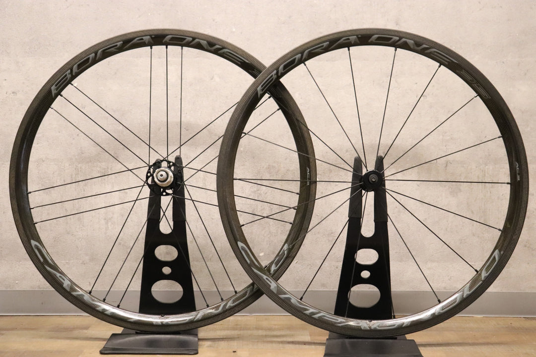 カンパニョーロ CAMPAGNOLO ボーラ ワン BORA ONE 35 AC3 カーボン クリンチャー シマノ 12/11Ｓ ホイールセット 【さいたま浦和店】