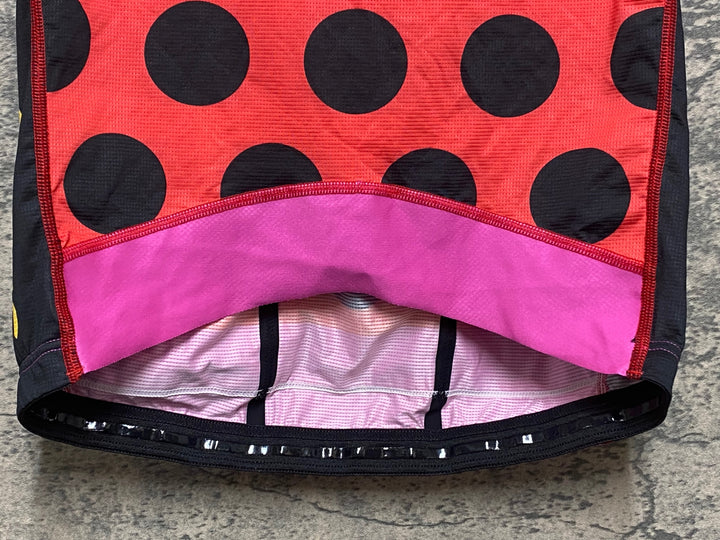 KN955 アレ ALE x ポールスミス Paul Smith 半袖 サイクルジャージ 赤 S