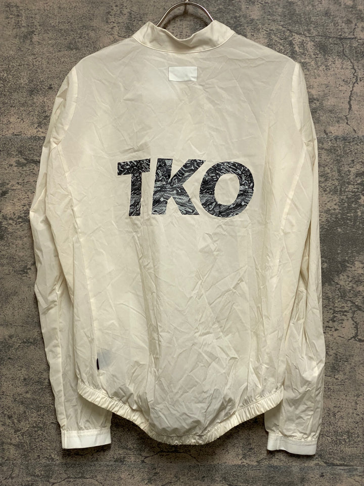 KA573 パスノーマルスタジオ PAS NORMAL STUDIOS T.K.O MECHANISM STOW AWAY JACKET 長袖 ウインドブレーカー 白 L
