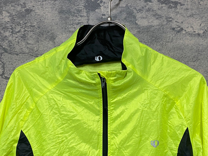 JW565 パールイズミ PEARL iZUMi 長袖 ウィンドブレーカー 黄 L