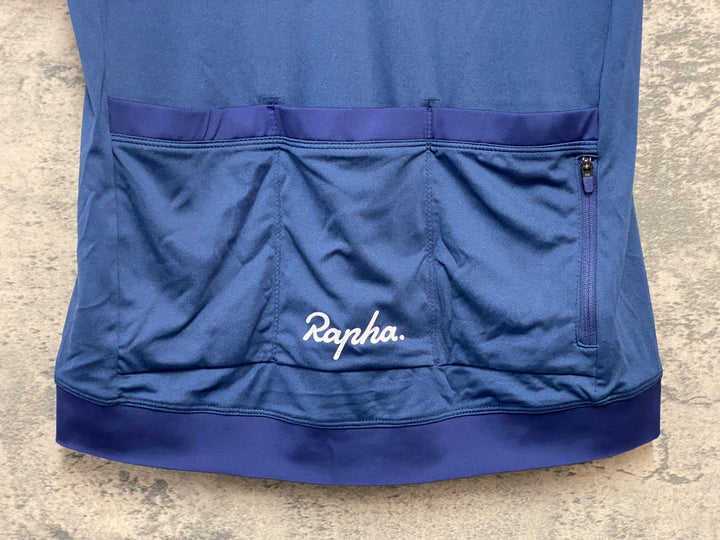JY108 ラファ Rapha WOMEN'S CORE JERSEY 半袖 サイクルジャージ レディース 紺 M