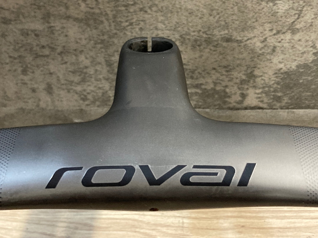 KA144 ロヴァ―ル ROVAL RAPIDE COCKPIT カーボン ドロップハンドル ブラケットC-C420mm100mm マウント付属