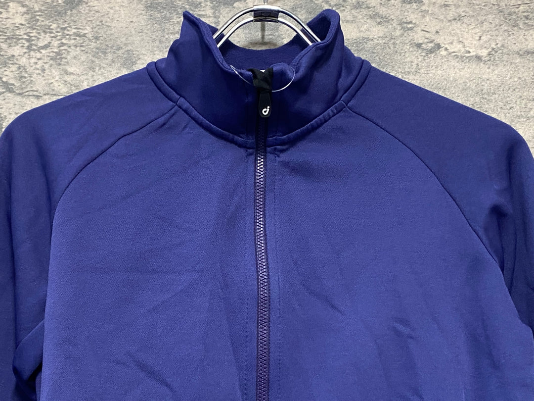 JW770 ヴェロシオ velocio Women's Foundation Long Sleeve Jersey 長袖 サイクルジャージ 紺 S