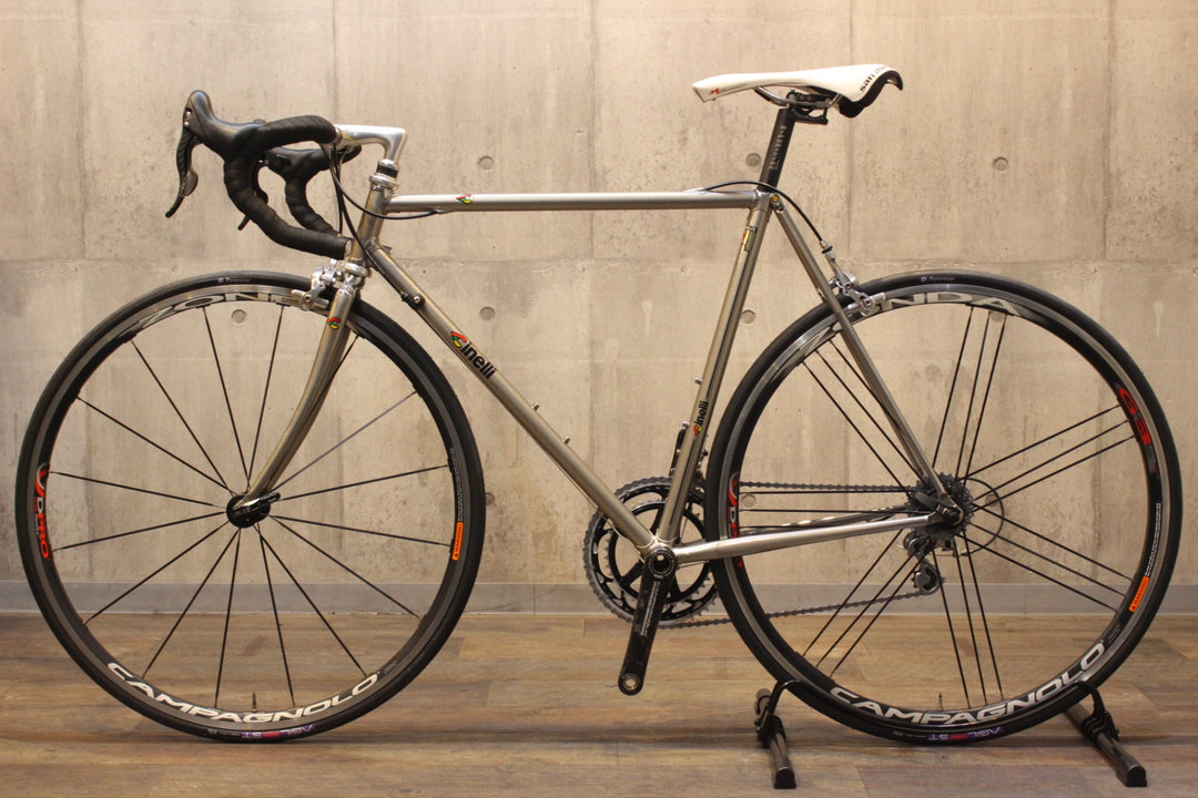 チネリ CINELLI スーパーコルサ SUPERCORSA 52サイズ カンパニョーロ ケンタウル 10s クロモリ ロードバイク【名古屋店】