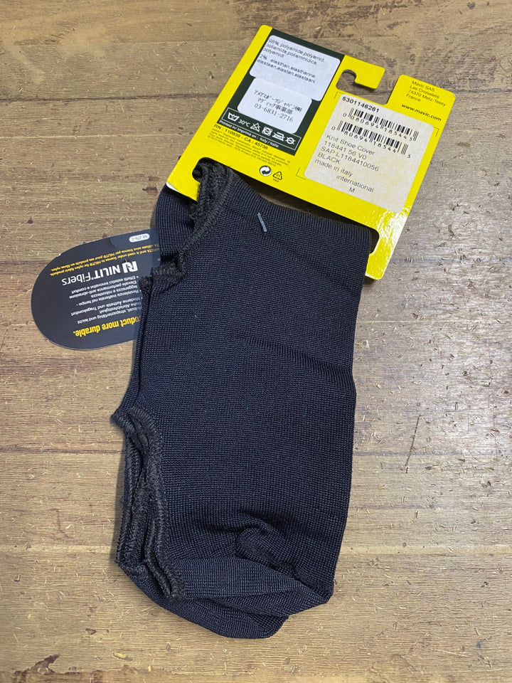 JV601 マヴィック MAVIC KNIT SHOE COVER シューズカバー 黒 M