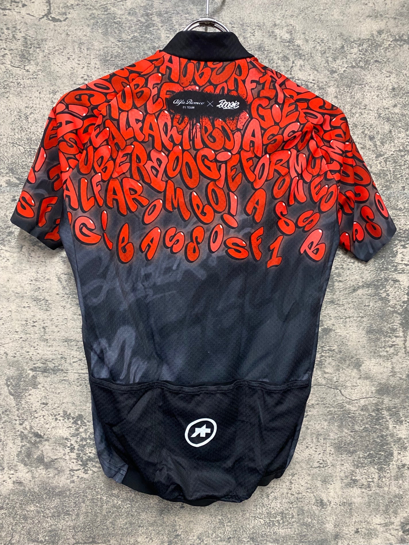 JW772 アソス assos Mille GT JERSEY C2 - BOOGIE X ALFA ROMEO 半袖
