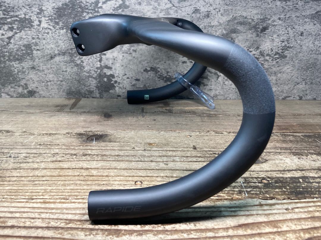 JM373 ロヴァール ROVAL RAPIDE RD COCKPIT 一体型 カーボン ドロップハンドル Φ31.8 380/75MM