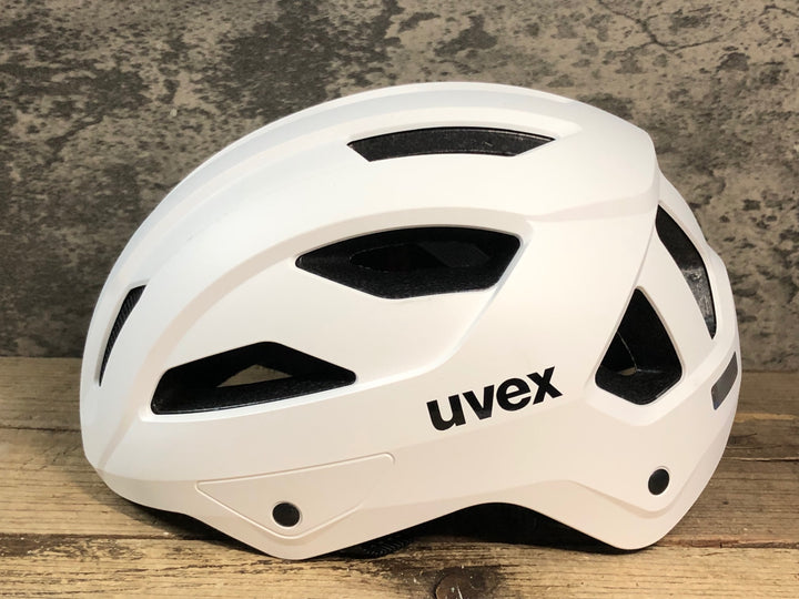 JT106 UVEX STRIDE SMU ヘルメット 56-59cm 白 タグあり 24年1月製造